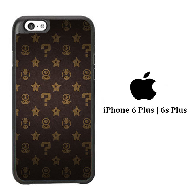 Mario Mushroom Plant And Star iPhone 6 Plus | 6s Plus Case