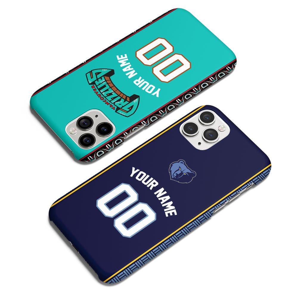 Custom Jersey Memphis Grizzlies NBA Phone Case