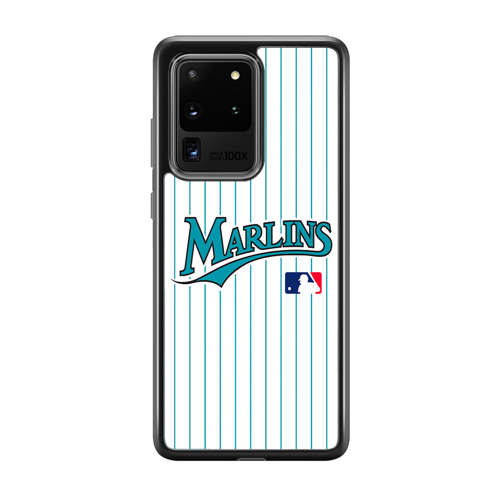 Miami Marlins Team Samsung Galaxy S20 Ultra Case