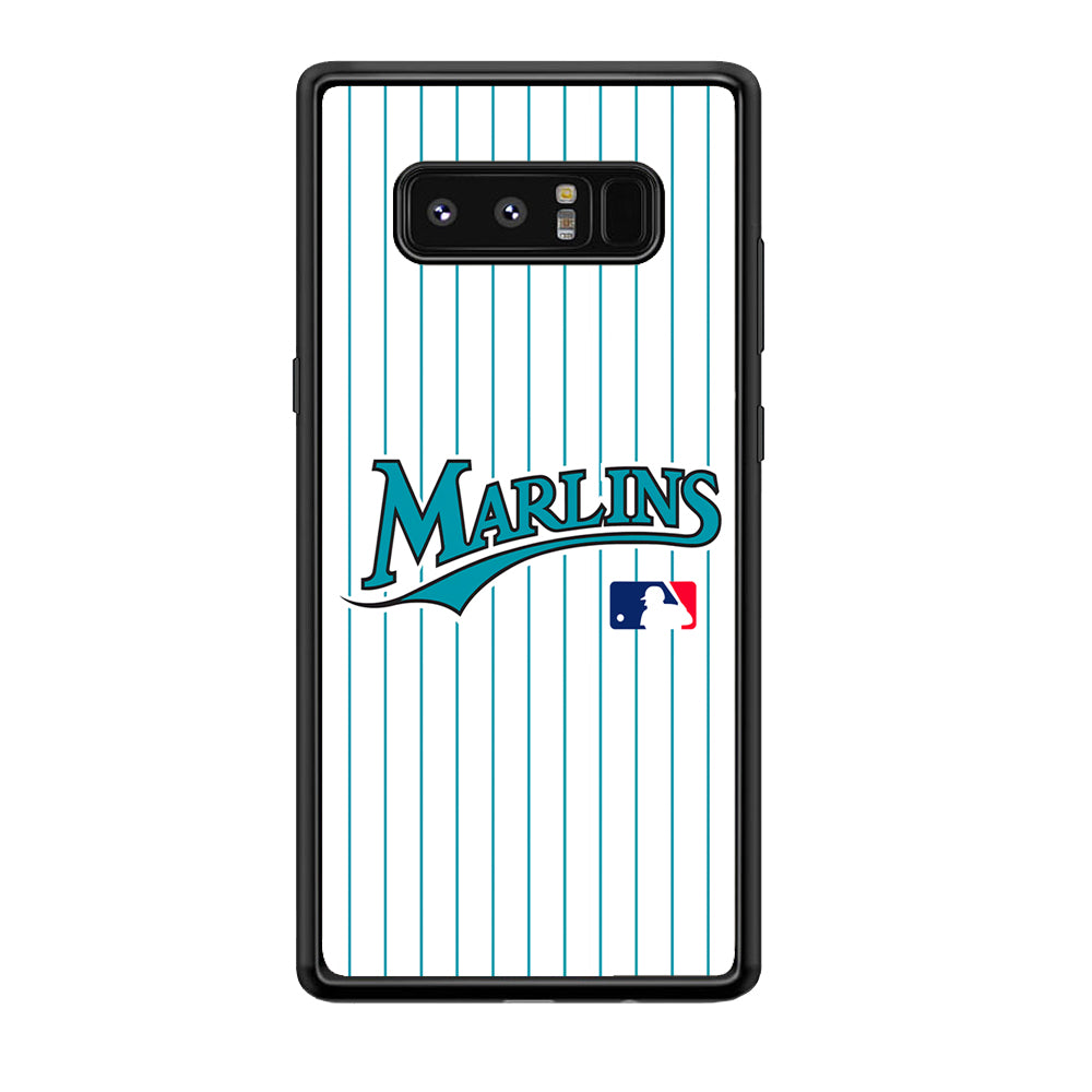 Miami Marlins Team Samsung Galaxy Note 8 Case