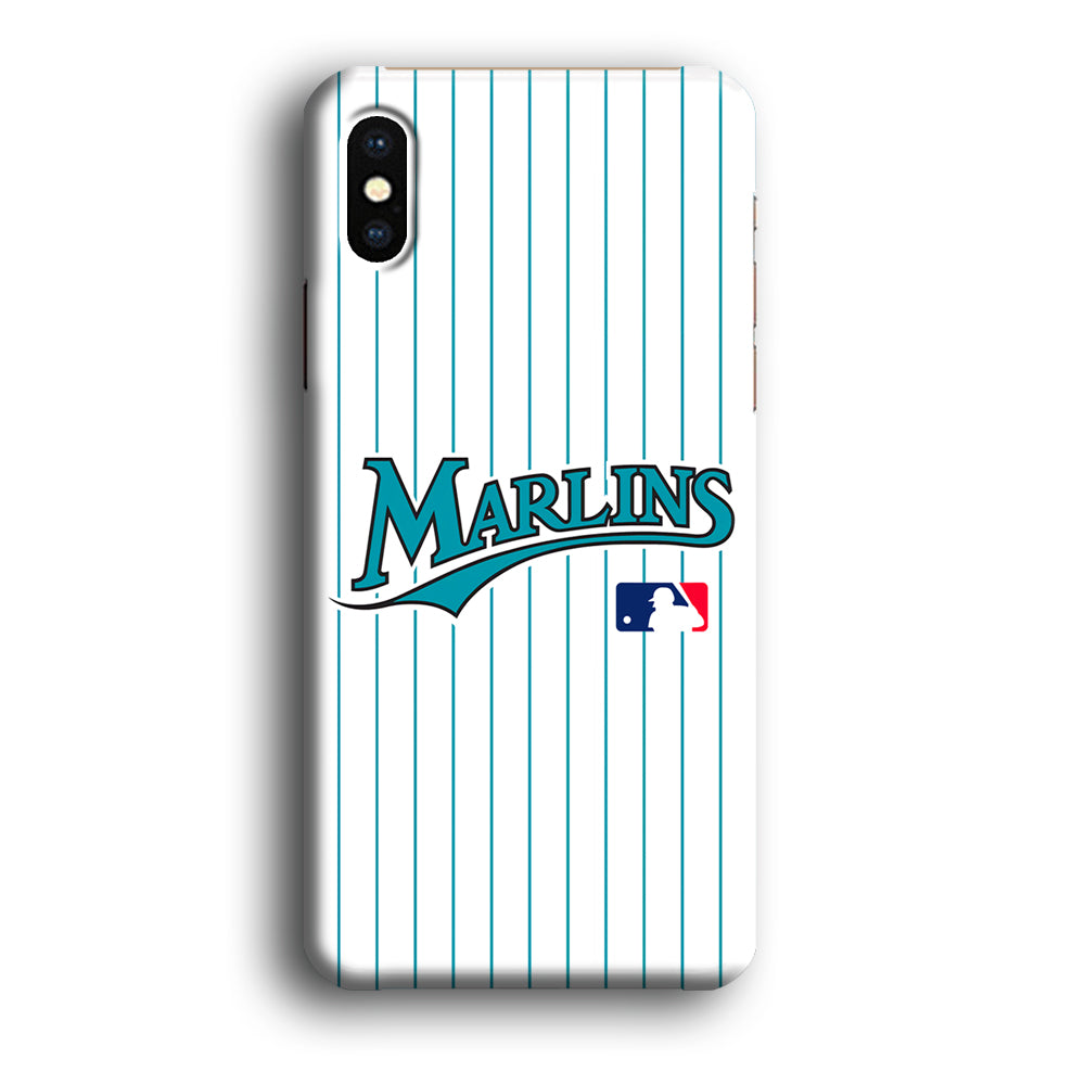 Miami Marlins Team iPhone XS Case