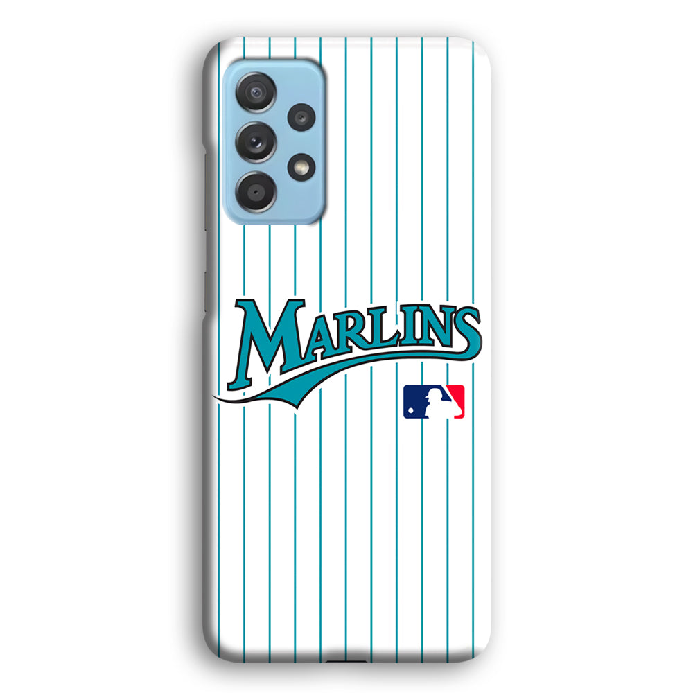 Miami Marlins Team Samsung Galaxy A52 Case
