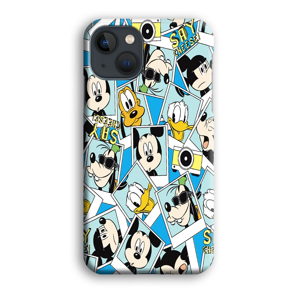 Mickey Family Photo In Frame iPhone 13 Case