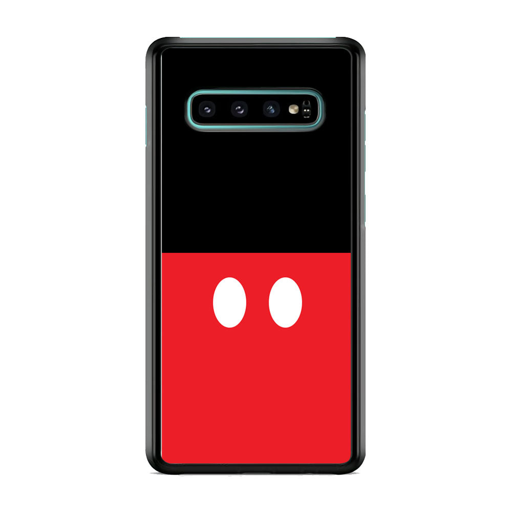 Mickey Mouse Costume Samsung Galaxy S10 Plus Case