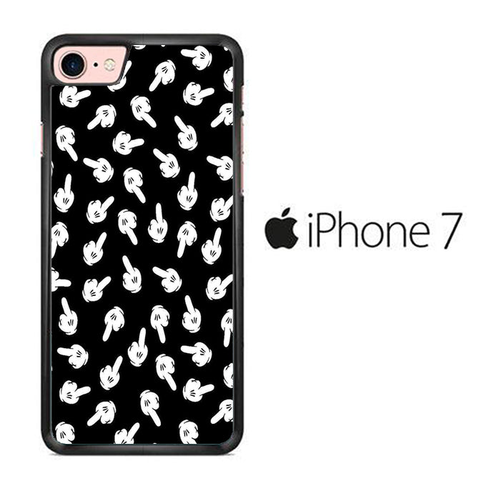 Mickey Mouse Fingers Up iPhone 7 Case