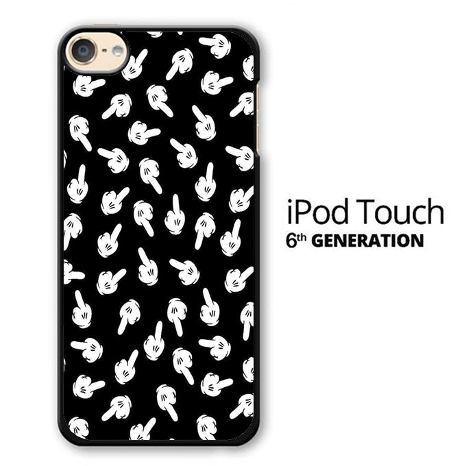 Mickey Mouse Fingers Up iPod Touch 6 Case - Ezzystore
