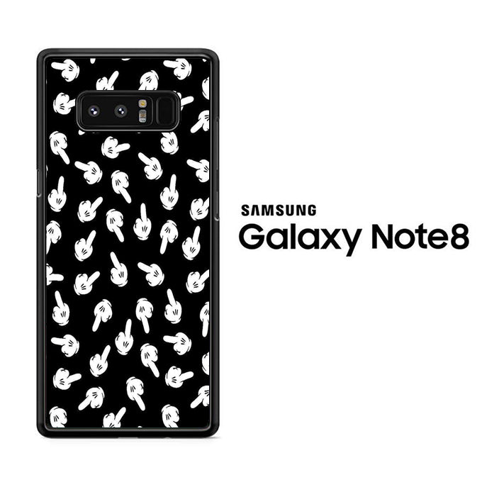 Mickey Mouse Fingers Up Samsung Galaxy Note 8 Case