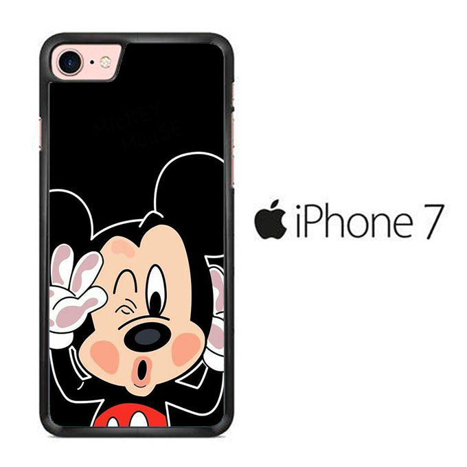 Mickey Mouse Stick In The Glass iPhone 7 Case