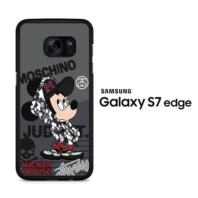 Mickey Mouse Trendy Syle Samsung Galaxy S7 Edge Case