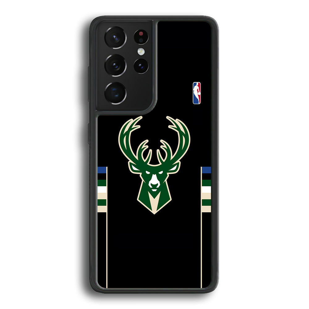 Milwaukee Bucks Costume Samsung Galaxy S21 Ultra Case - Ezzystore