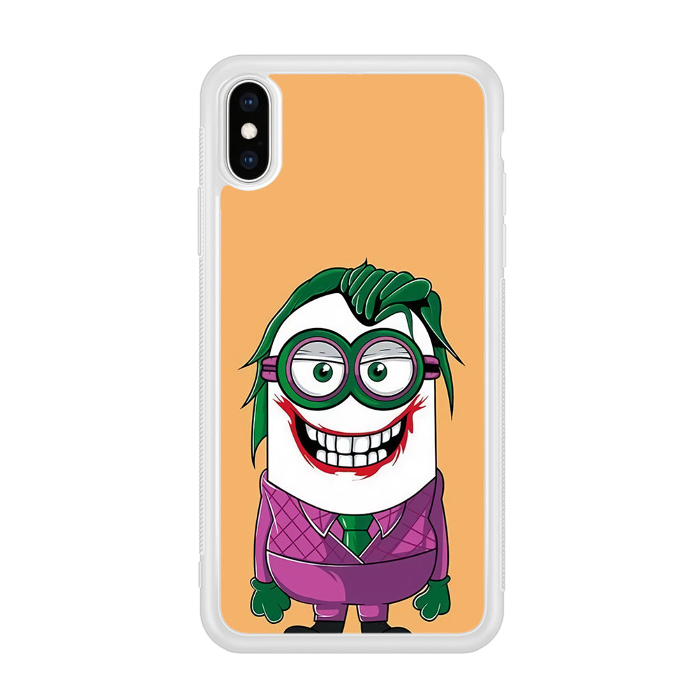 Minion Joker Mode iPhone XS Case