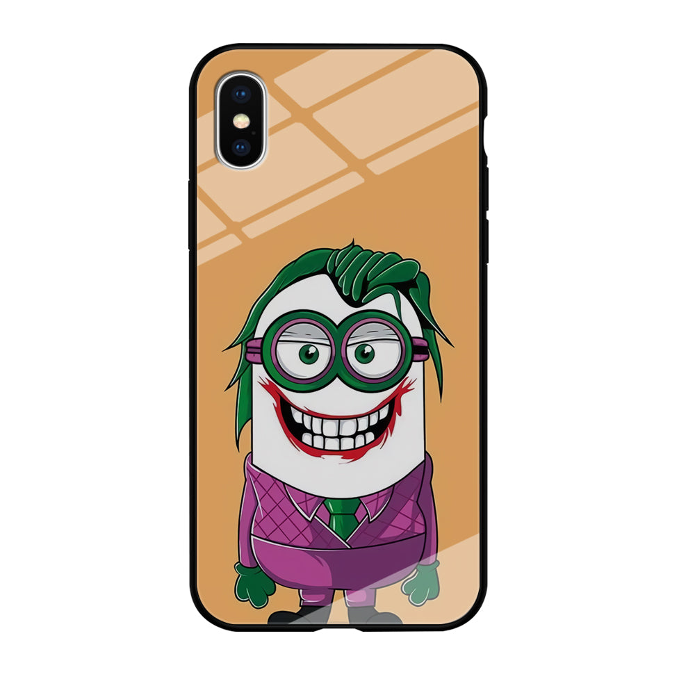 Minion Joker Mode iPhone XS Case