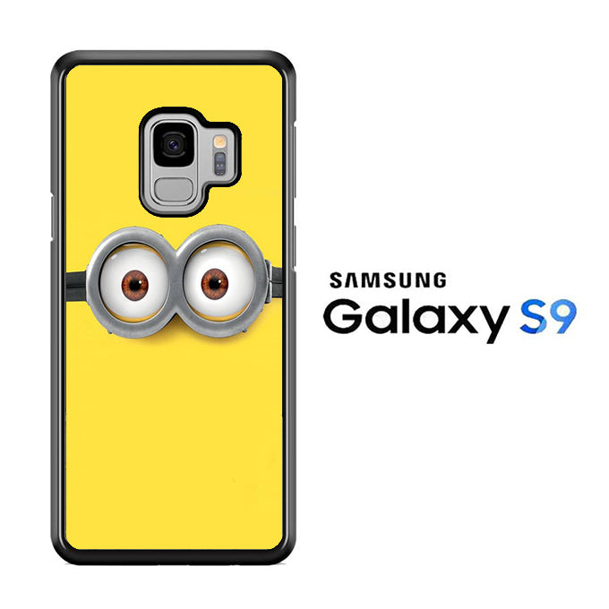 Minion Despicable Me Eye Samsung Galaxy S9 Case