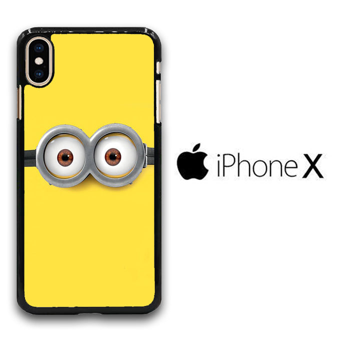 Minion Despicable Me Eye iPhone X Case