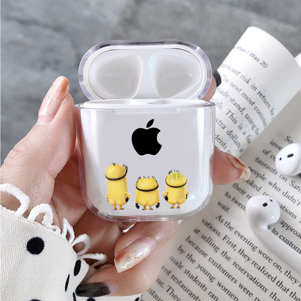Minion See Apple Protective Clear Case Cover For Apple Airpods