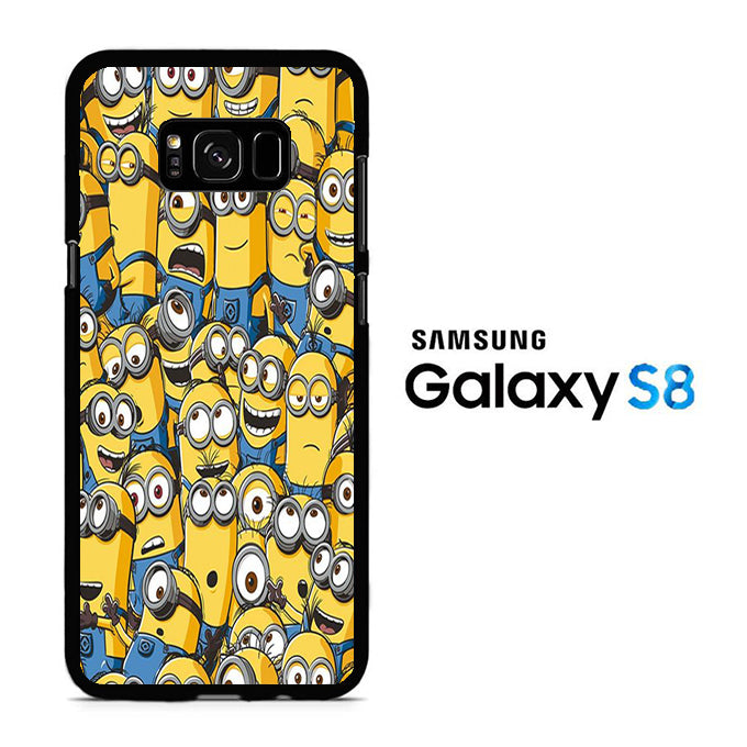 Minion Squad Wallpaper Samsung Galaxy S8 Case