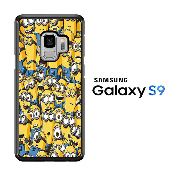 Minion Squad Wallpaper Samsung Galaxy S9 Case