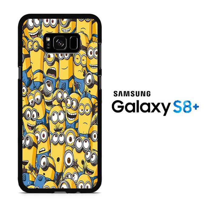 Minion Squad Wallpaper Samsung Galaxy S8 Plus Case - ezzyst