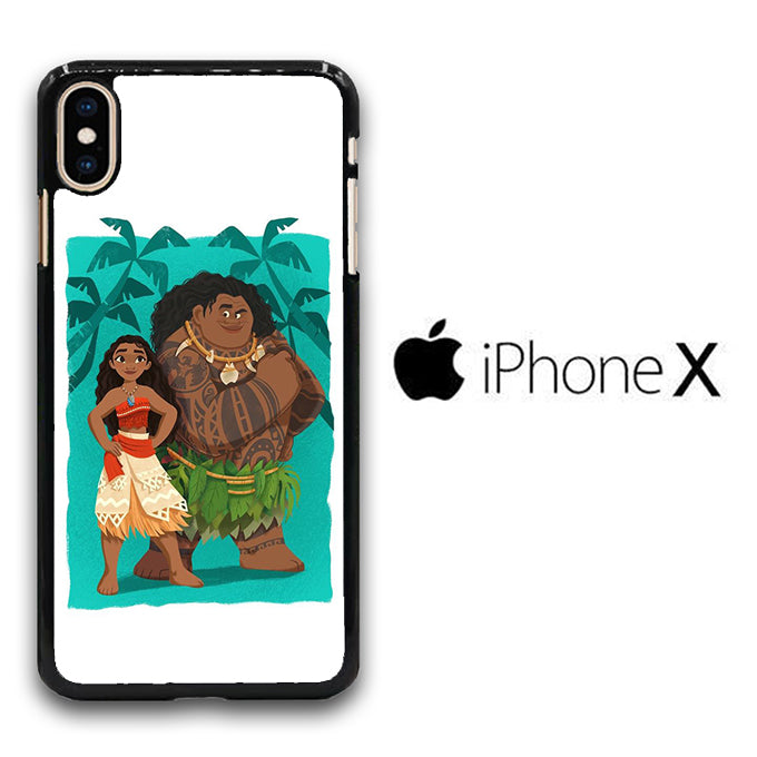 Moana And Maui iPhone X Case