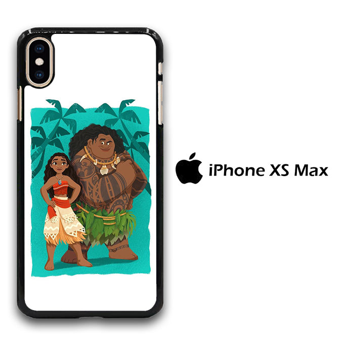 Moana And Maui iPhone Xs Max Case