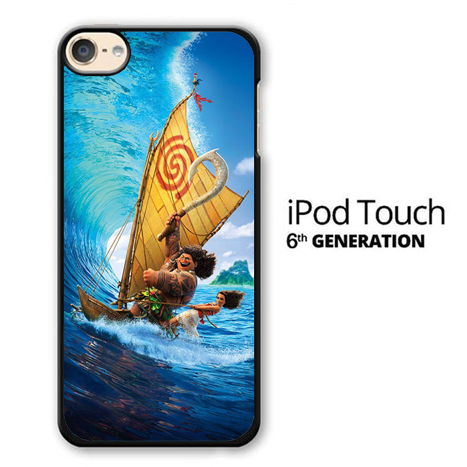 Moana Waves Surfing With Boat iPod Touch 6 Case - Ezzystore