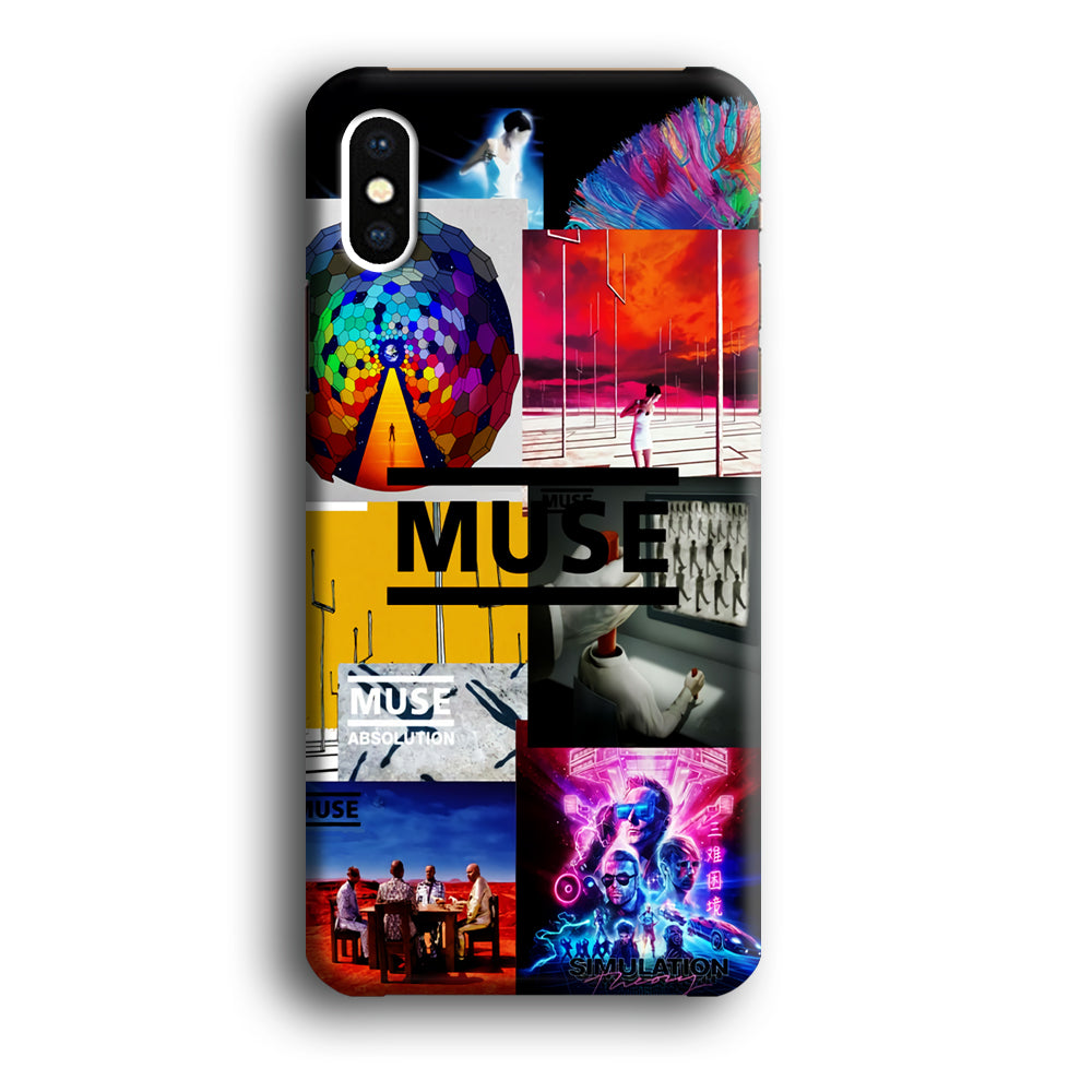 Muse Album Poster iPhone XS Case