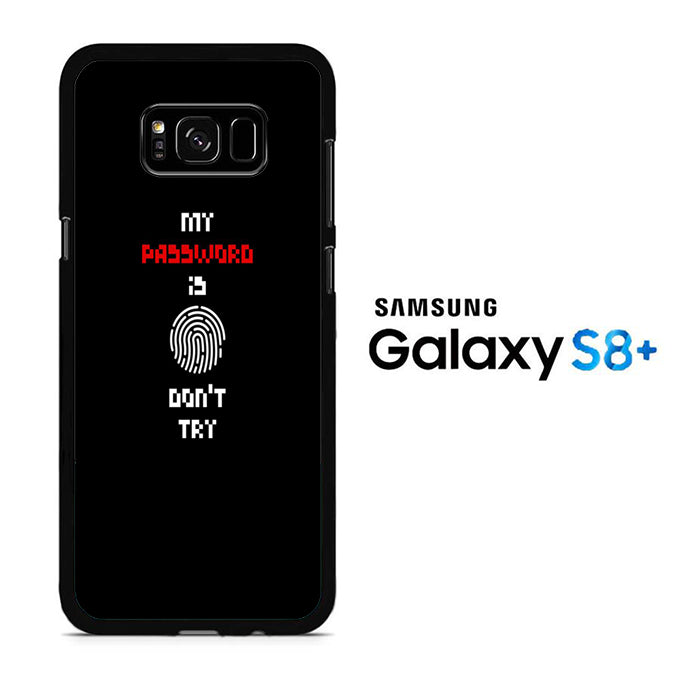 My Password Samsung Galaxy S8 Plus Case