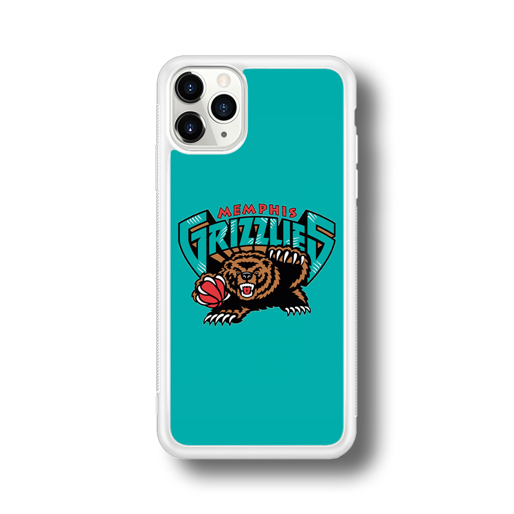 NBA Memphis Grizzlies Bear Logo iPhone 11 Pro Case