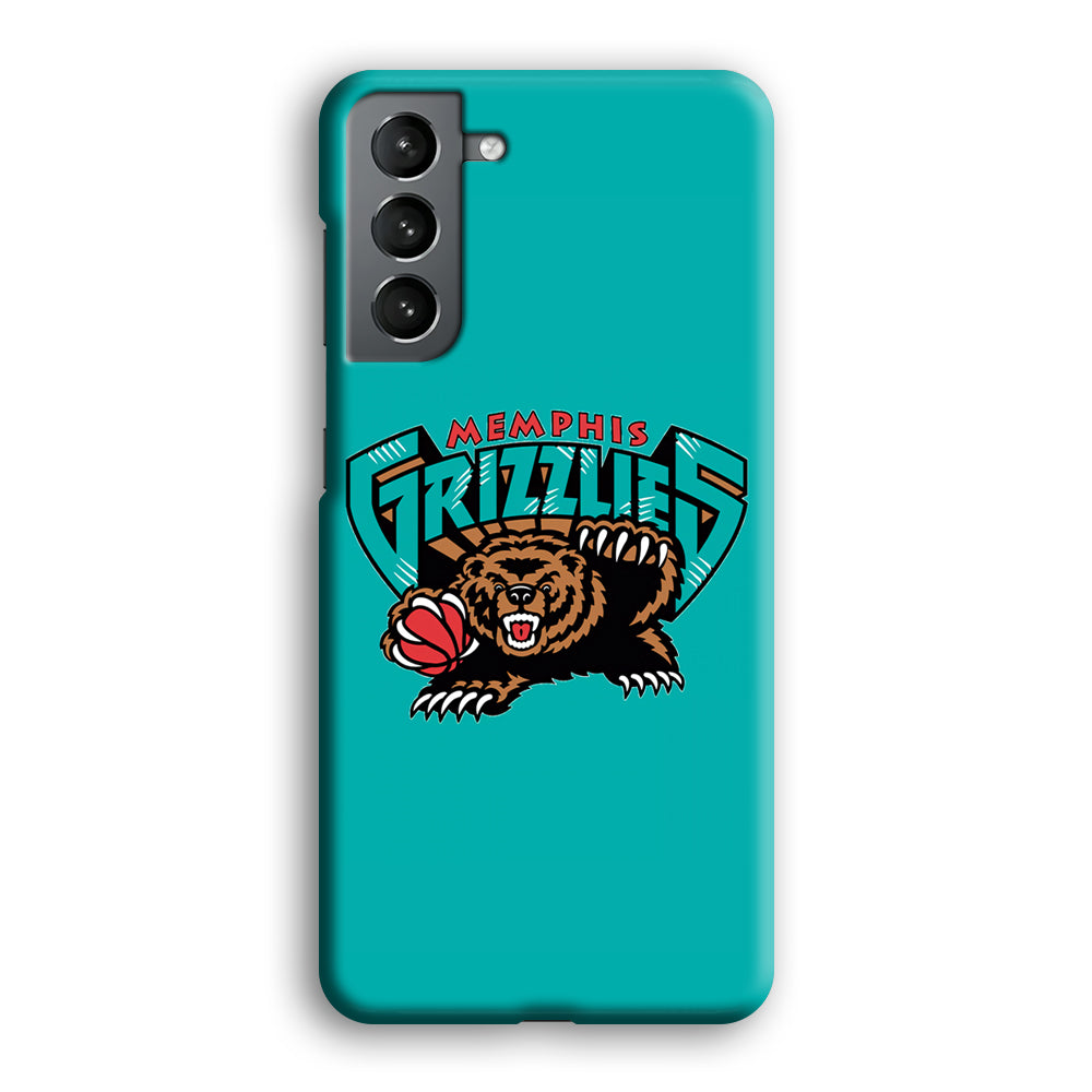 NBA Memphis Grizzlies Bear Logo Samsung Galaxy S21 Case