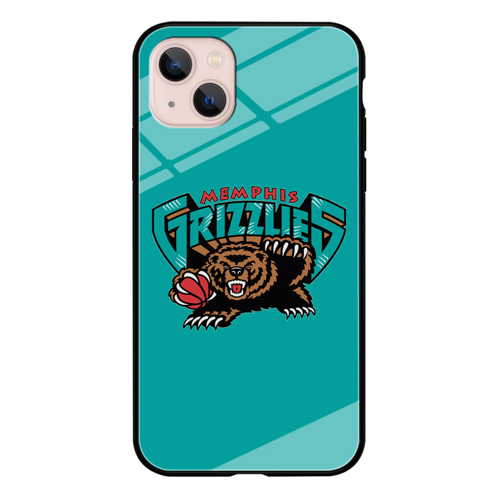 NBA Memphis Grizzlies Bear Logo iPhone 13 Case