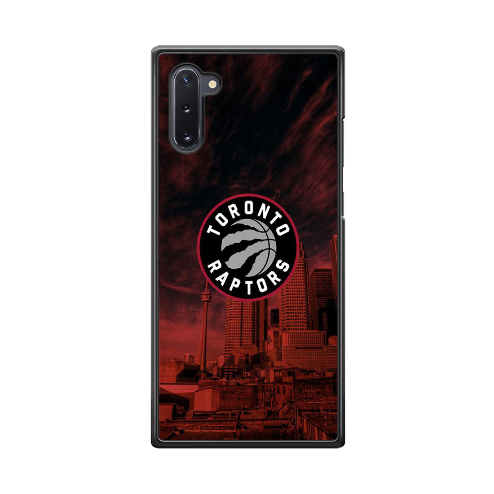 NBA Toronto Raptors Logo Sunset In The City Samsung Galaxy Note 10 Case