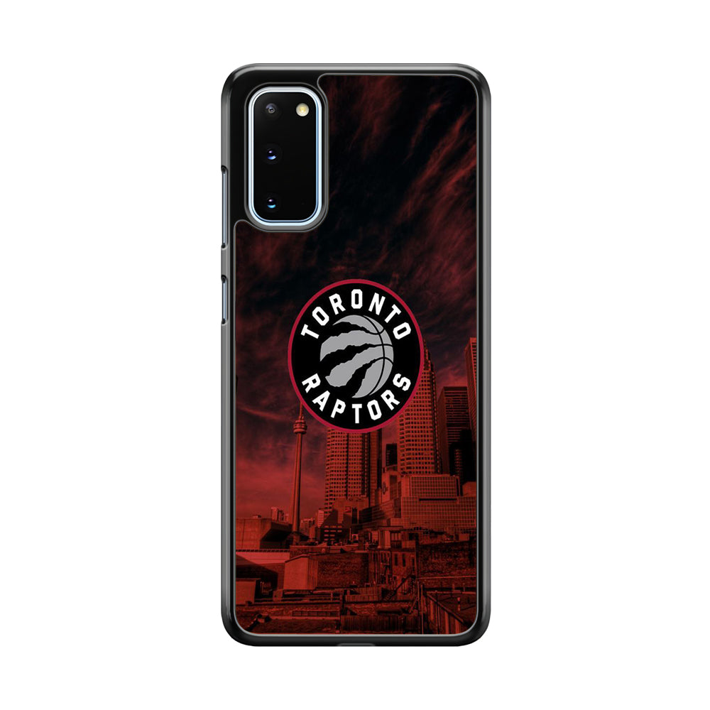 NBA Toronto Raptors Logo Sunset In The City Samsung Galaxy S20 Case