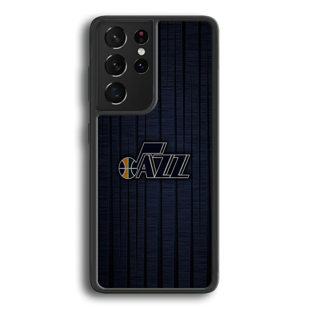 NBA Utah Jazz Tree Motif Wallpapers Samsung Galaxy S21 Ultra Case - Ezzystore
