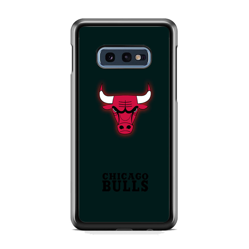 NBA Chicago Bulls Midnight Blue Logo Samsung Galaxy 10e Case