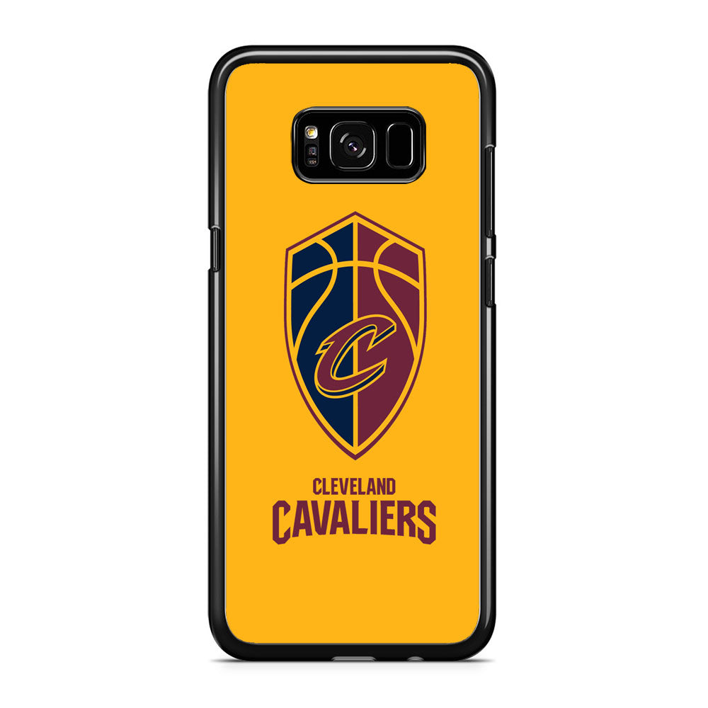 NBA Cleveland Cavaliers Yellow Shield Logo Samsung Galaxy S8 Case