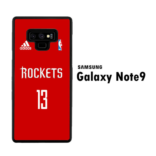NBA Houston Rockets Jersey Samsung Galaxy Note 9 Case