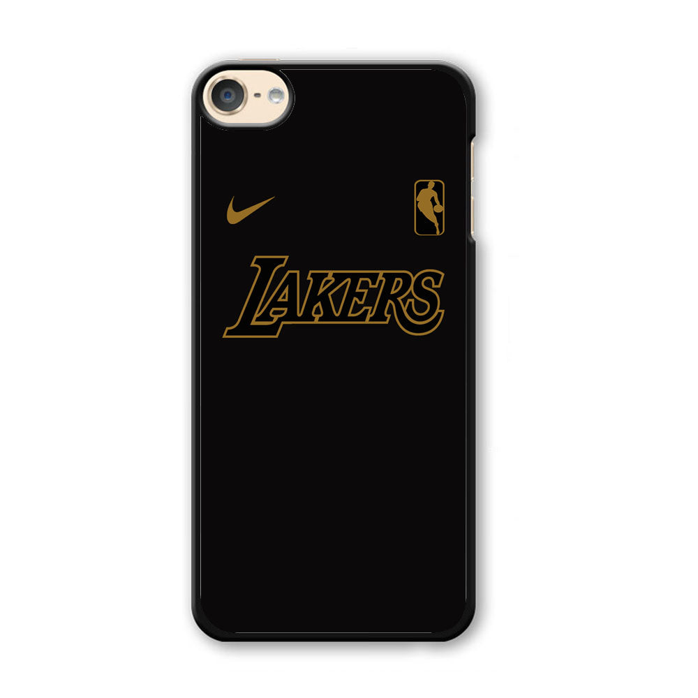 NBA Los Angeles Lakers Space Grey Nike Gold Logo iPod Touch 6 Case - Ezzystore