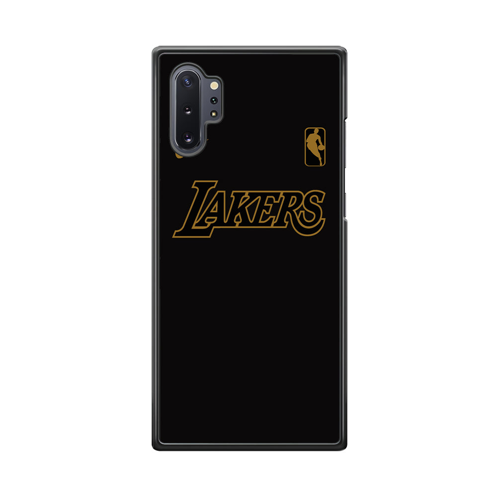 NBA Los Angeles Lakers Space Grey Nike Gold Logo Samsung Galaxy Note 10 Plus Case