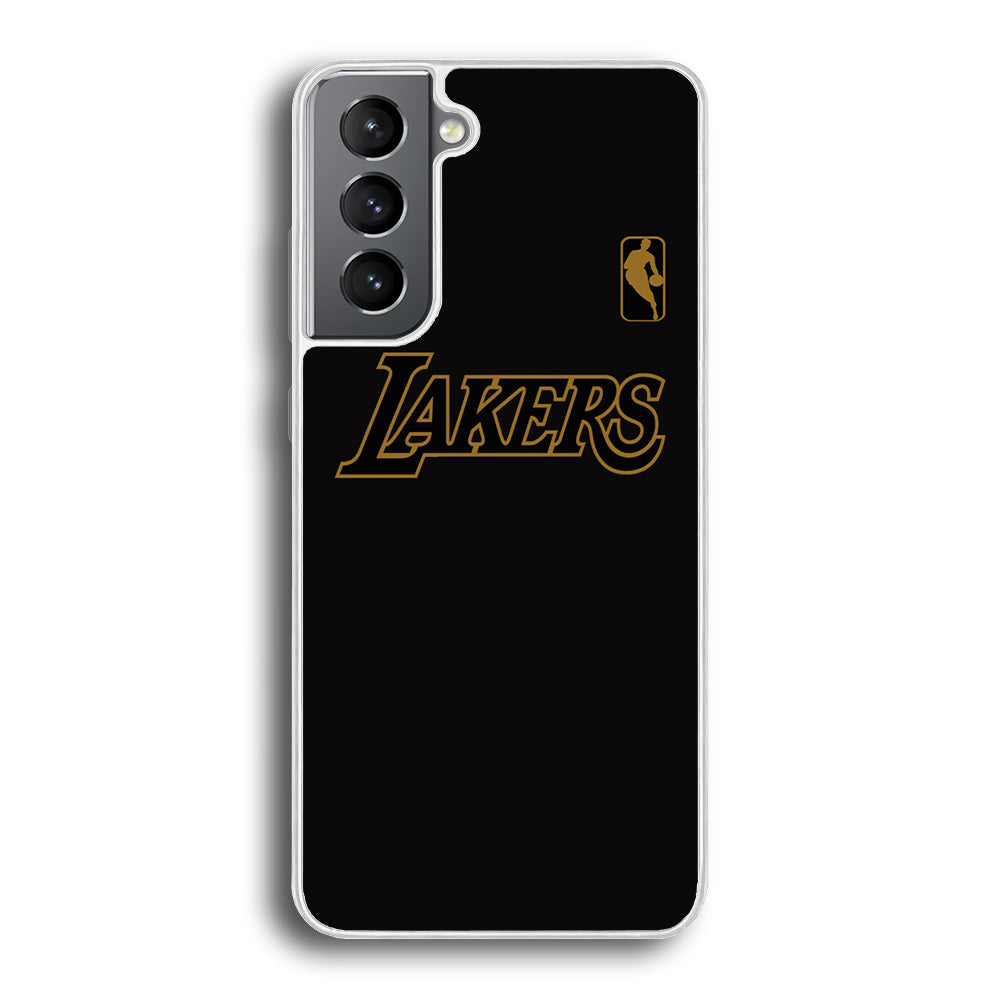 NBA Los Angeles Lakers Space Grey Nike Gold Logo Samsung Galaxy S21 Plus Case