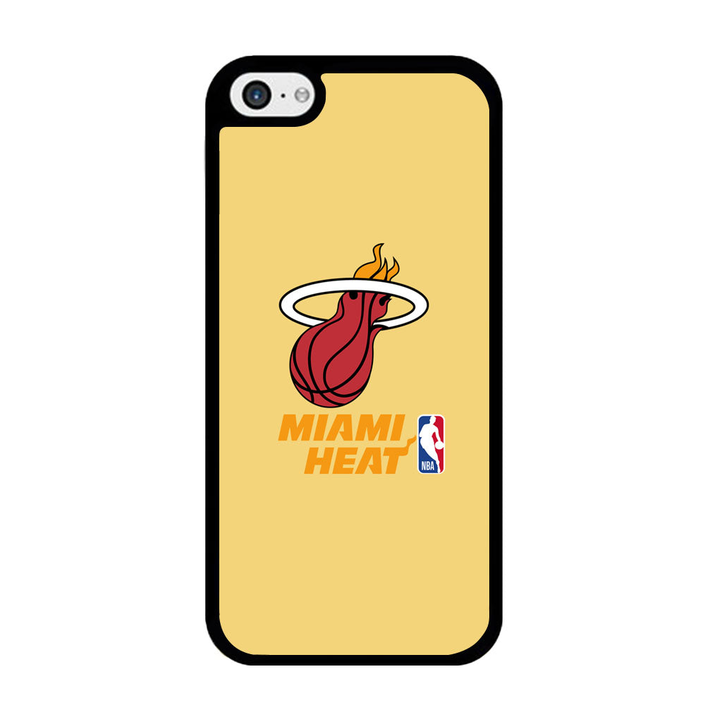 NBA Miami Heat Latte Colour Logo iPhone 5 | 5s Case
