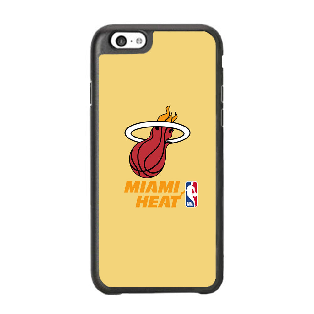 NBA Miami Heat Latte Colour Logo iPhone 6 | 6s Case