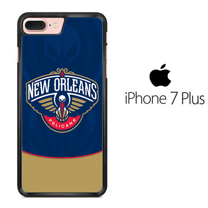 NBA Orleans Pelicans Blue iPhone 7 Plus Case