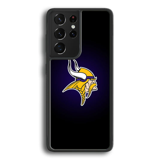 NFL Minnesota Vikings Logo Samsung Galaxy S21 Ultra Case - Ezzystore