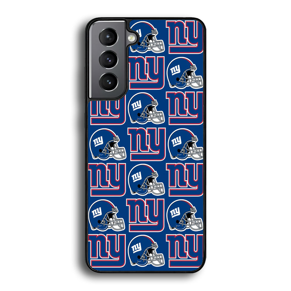 NFL New York Giant Helmet Logo Samsung Galaxy S21 Case
