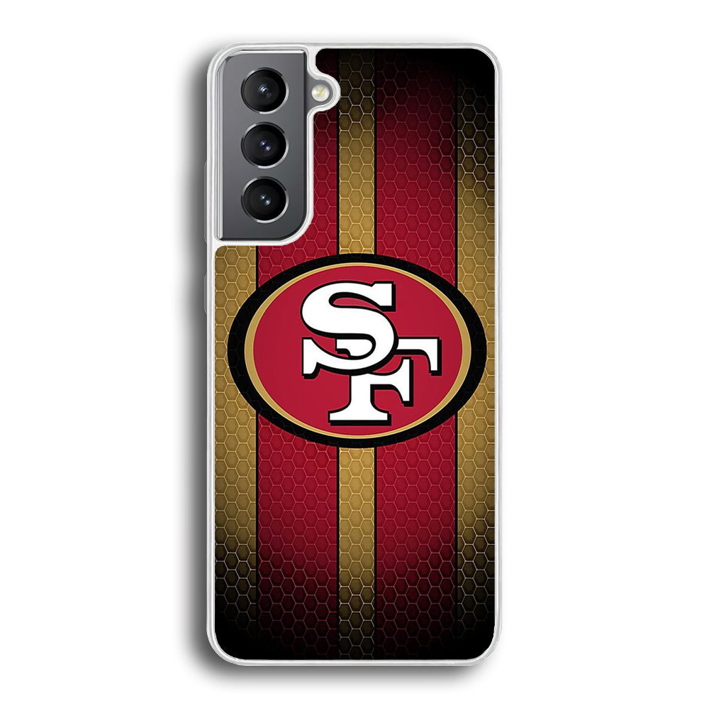 NFL San Francisco 49ers Logo Samsung Galaxy S21 Case