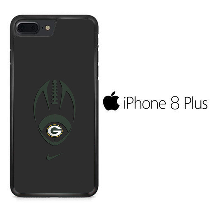 NFL Green Bay Packers Midnight Grey iPhone 8 Plus Case