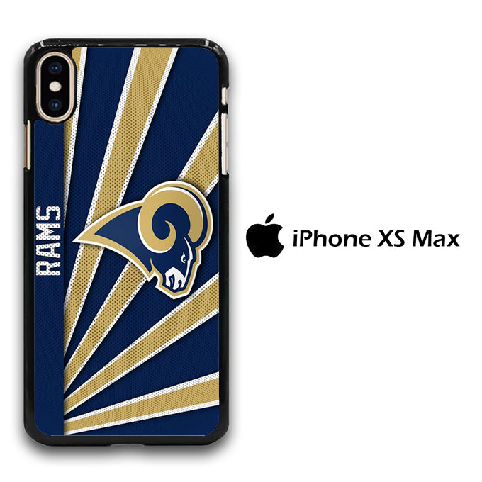 NFL Los Angeles Rams Logo iPhone Xs Max Case