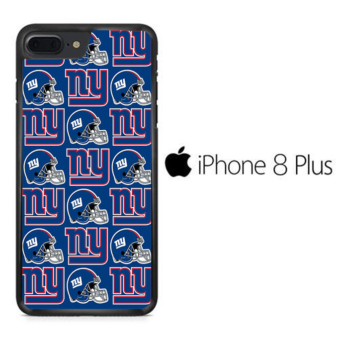 NFL New York Giant Helmet Logo iPhone 8 Plus Case