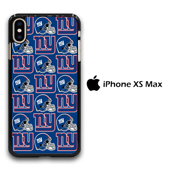 NFL New York Giant Helmet Logo iPhone Xs Max Case