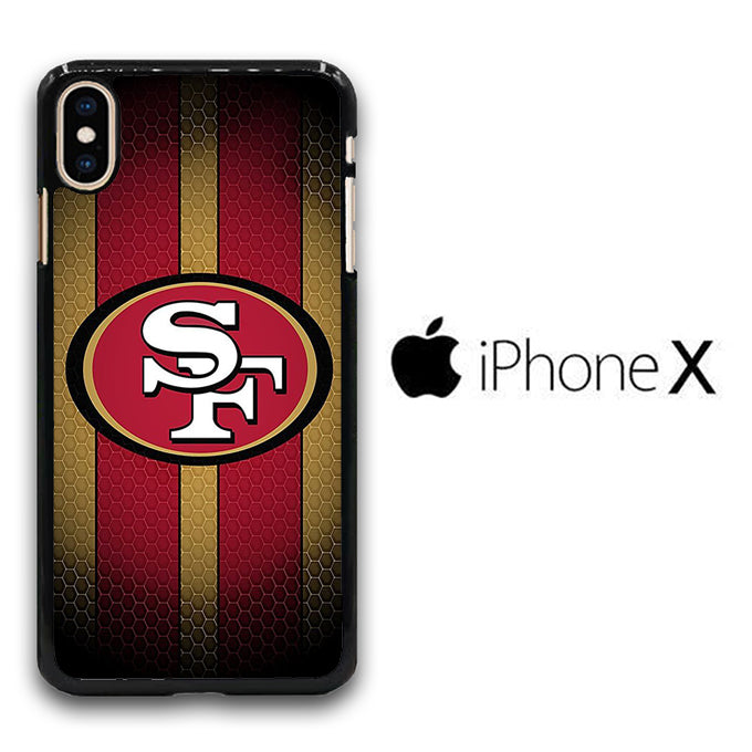 NFL San Francisco 49ers Logo iPhone X Case